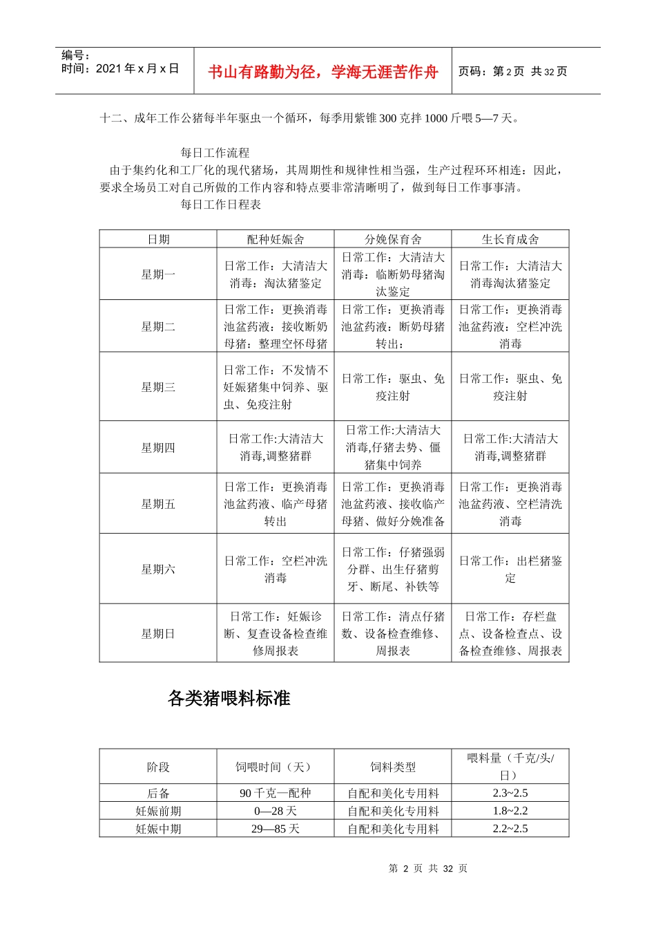 猪场保健预防投药程序1_第2页