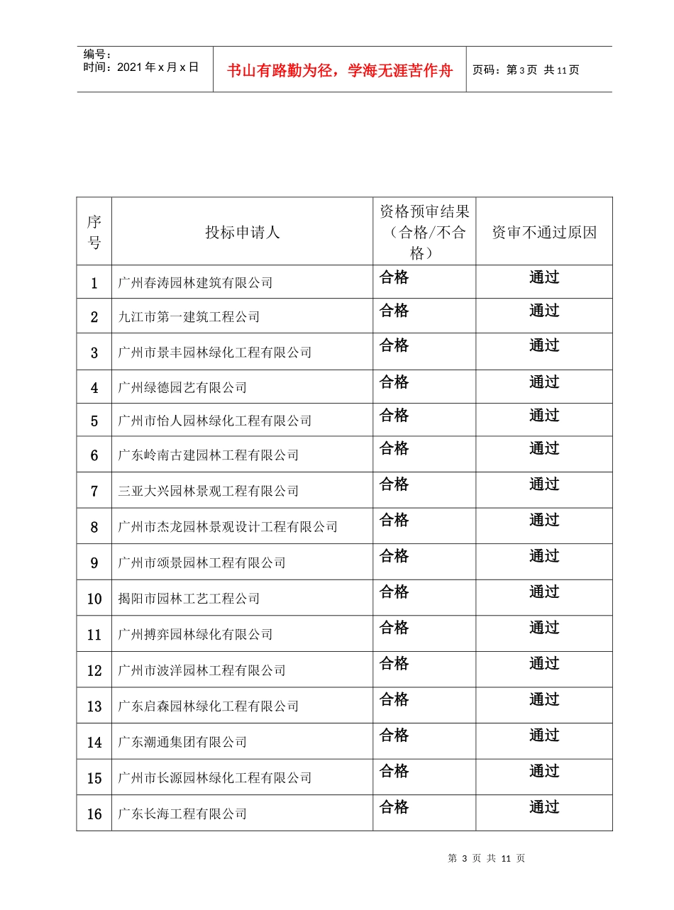 永和甘竹路道路市政工程绿化工程_第3页