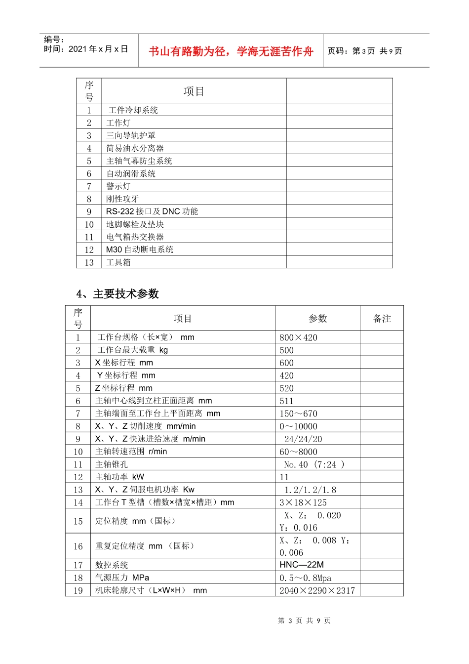 某地区数控机床专业设备项目管理征求意见公示_第3页