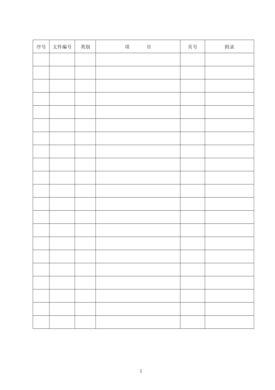 燃气工程排列顺序表_第2页