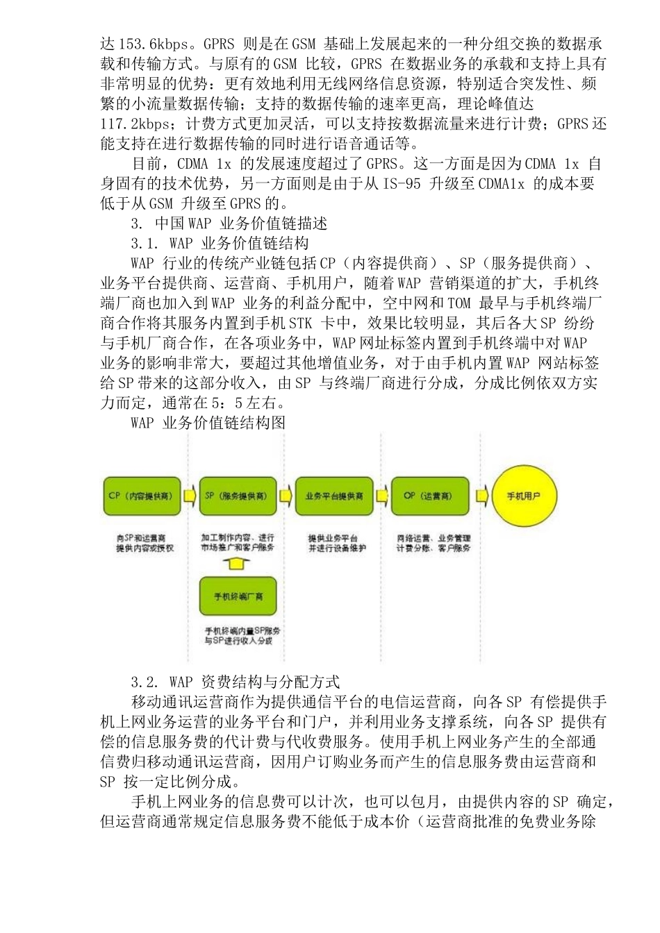 中国WAP市场研究报告_第3页