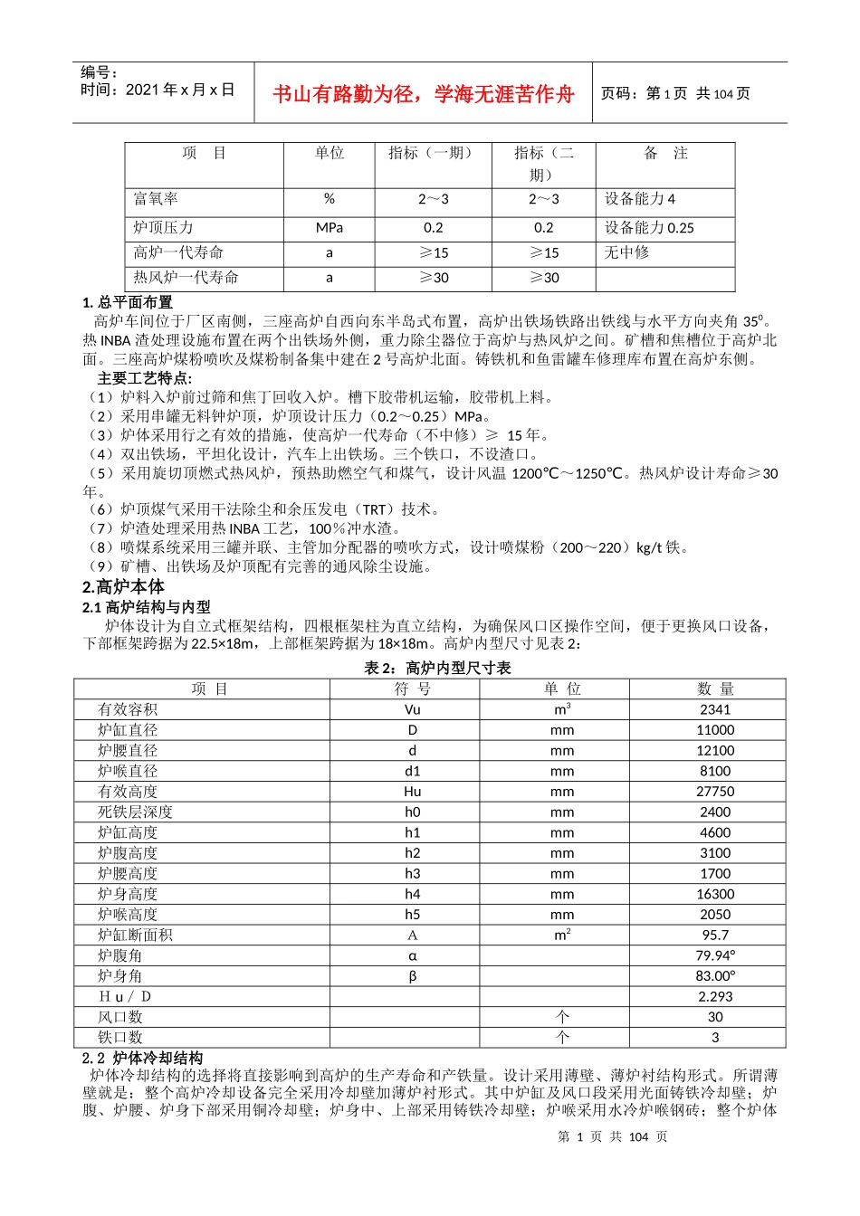 炼钢工艺技术操作规程与逆止型液流显示器应用_第2页