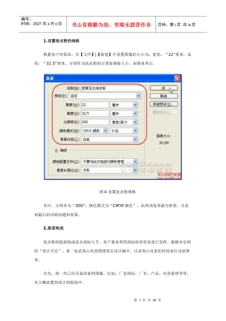 洗衣粉袋子的包装设计（DOC35页）
