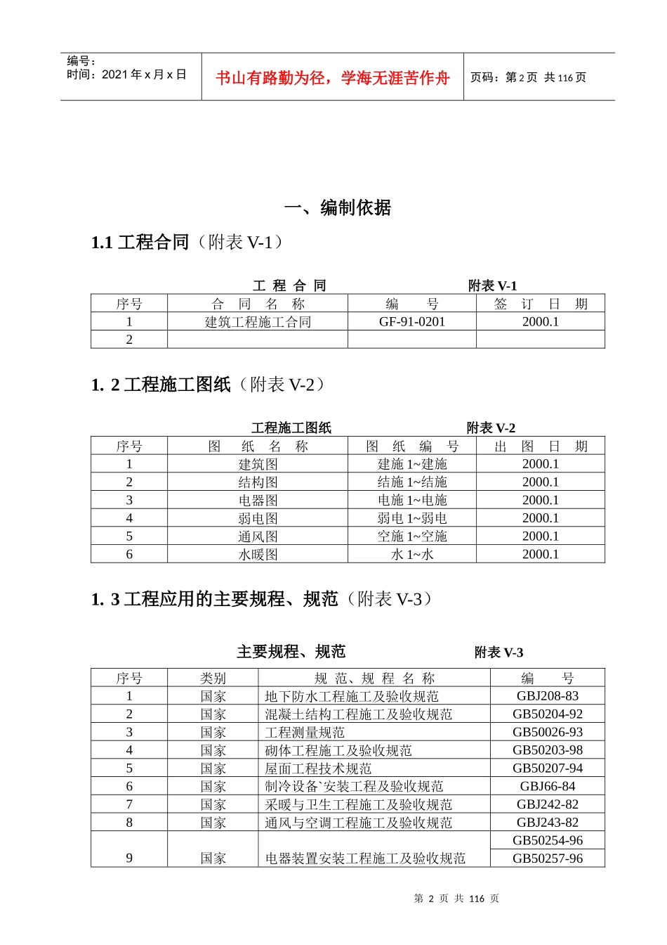 济南某大厦建筑工程施工组织设计_第2页
