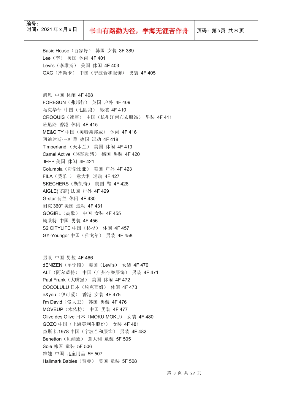 服装品牌的大全_第3页