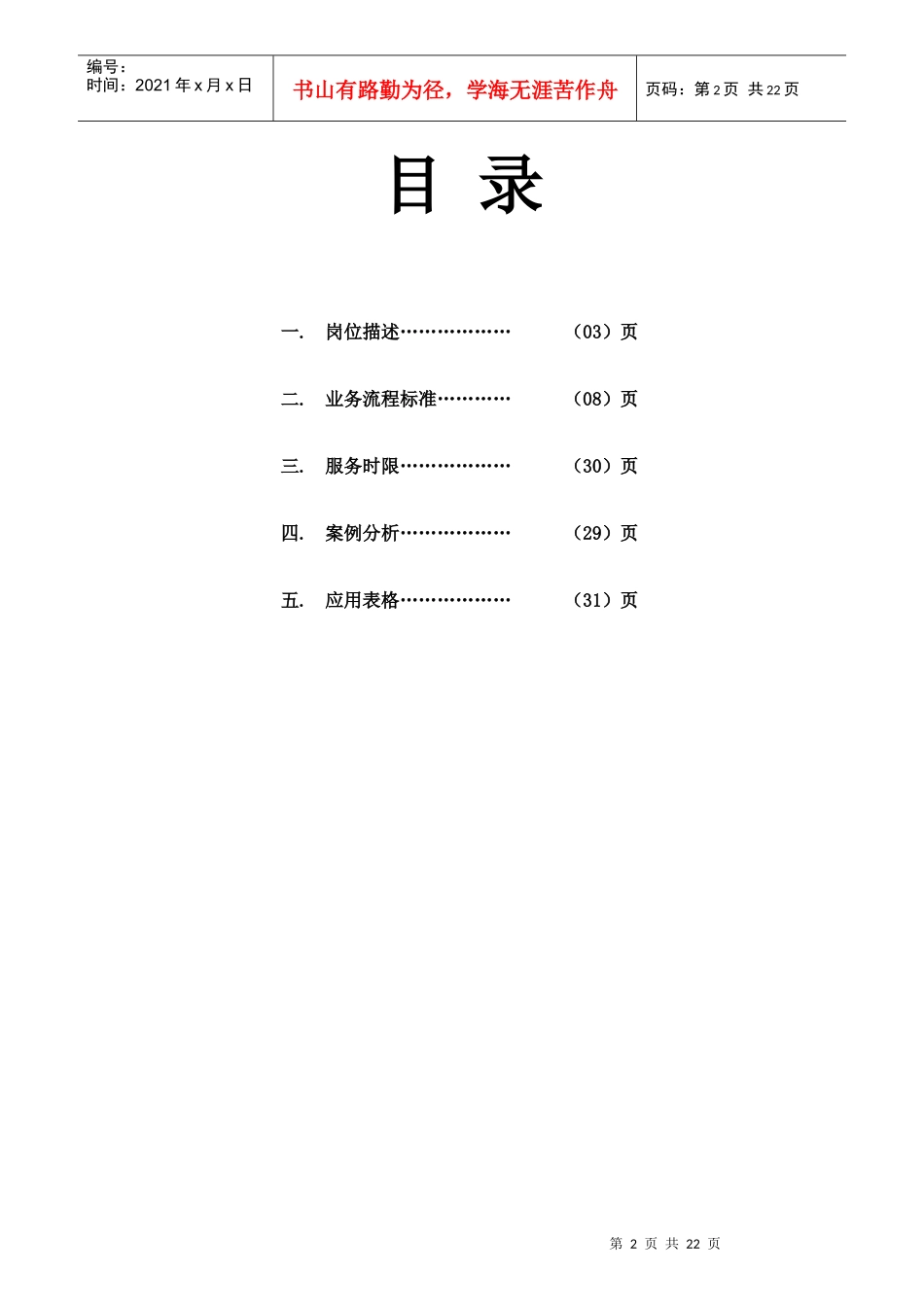 某酒店客房部岗位职责描述_第2页