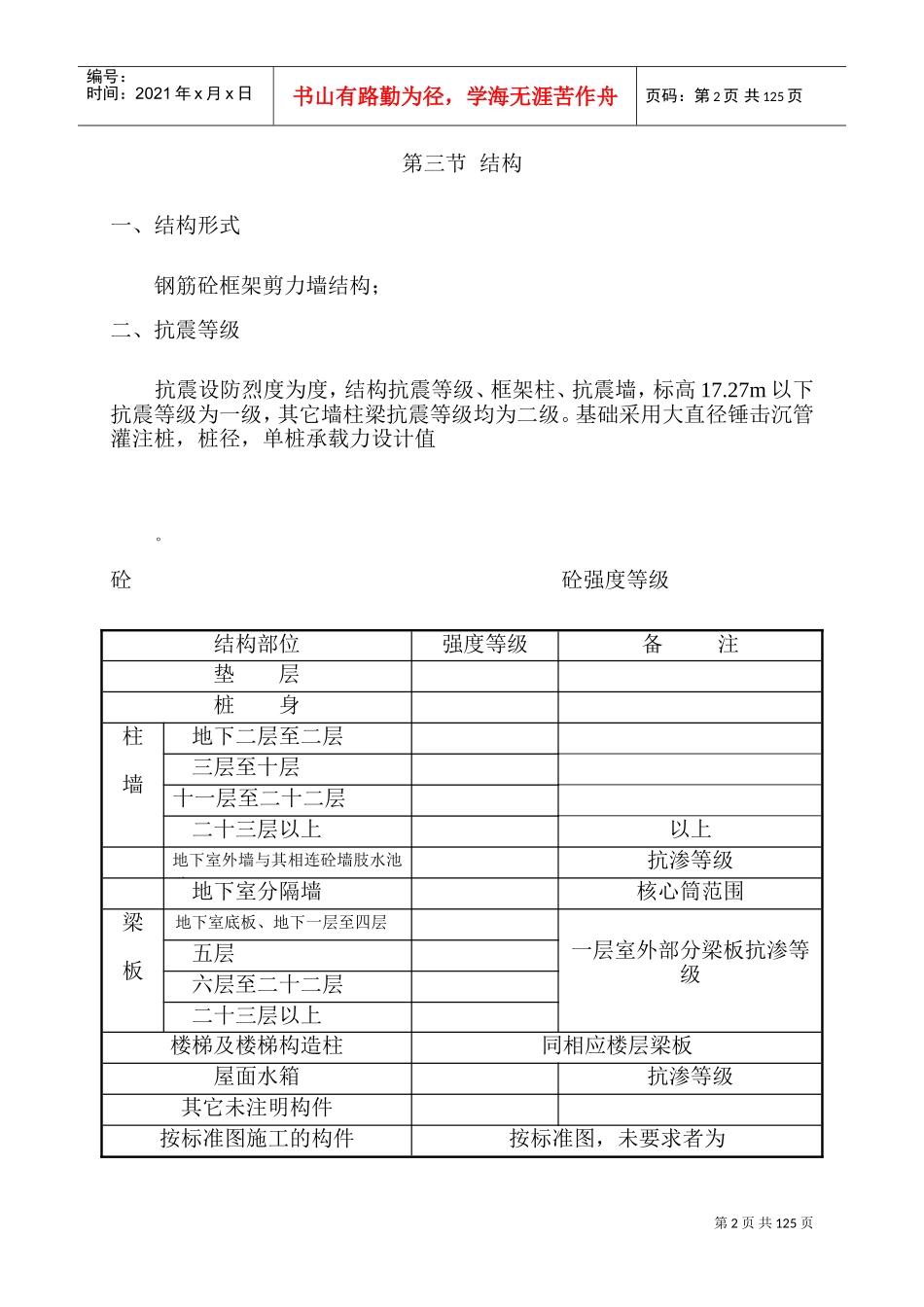 旺业广场工程施工组织设计方案(DOC188页)_第2页