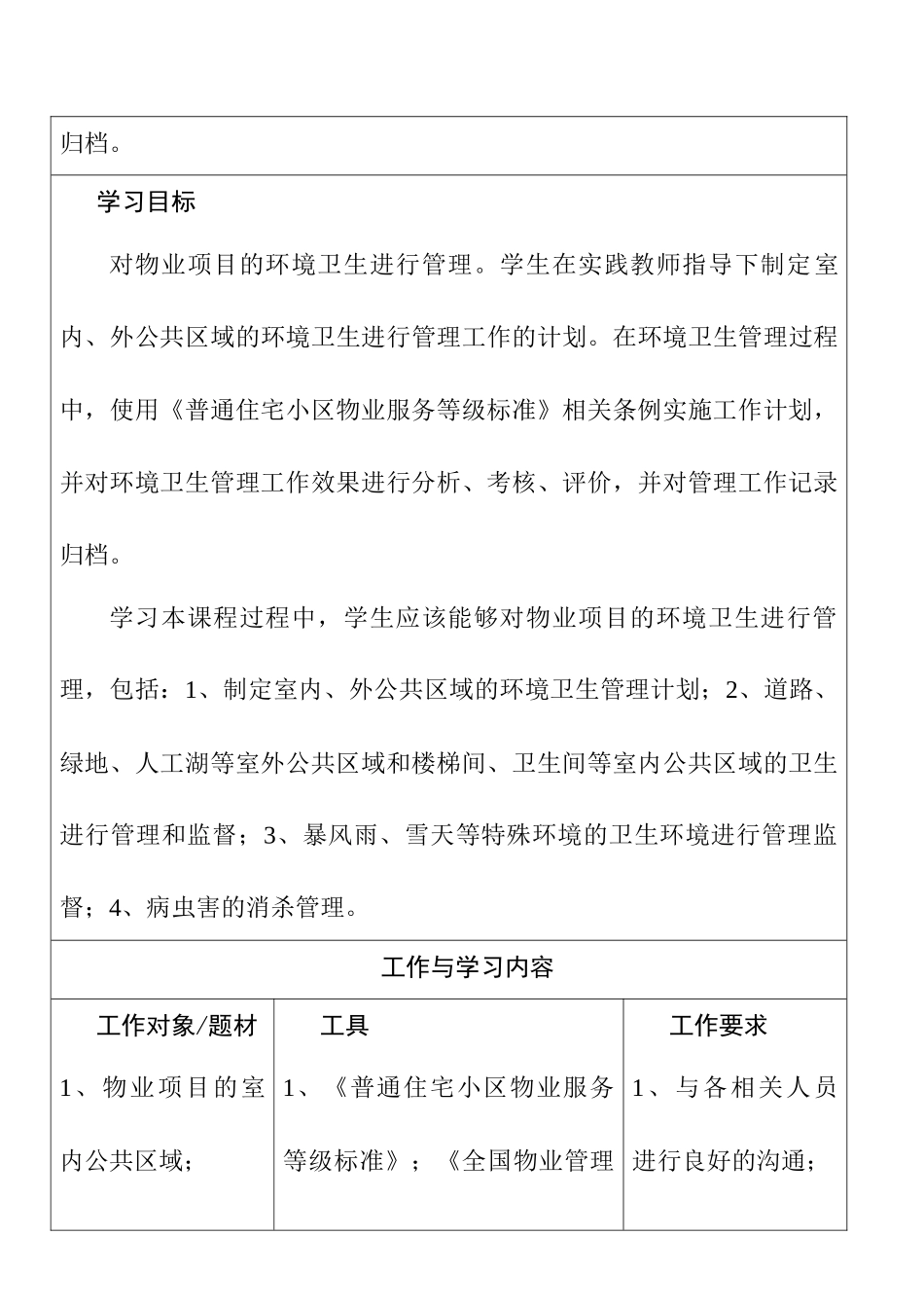 物业项目环境卫生管理讲义_第2页