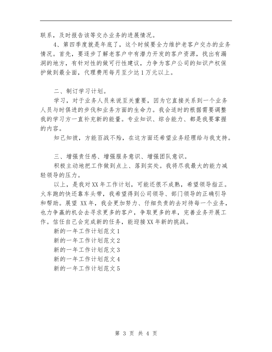 新一年工作计划范文_第3页