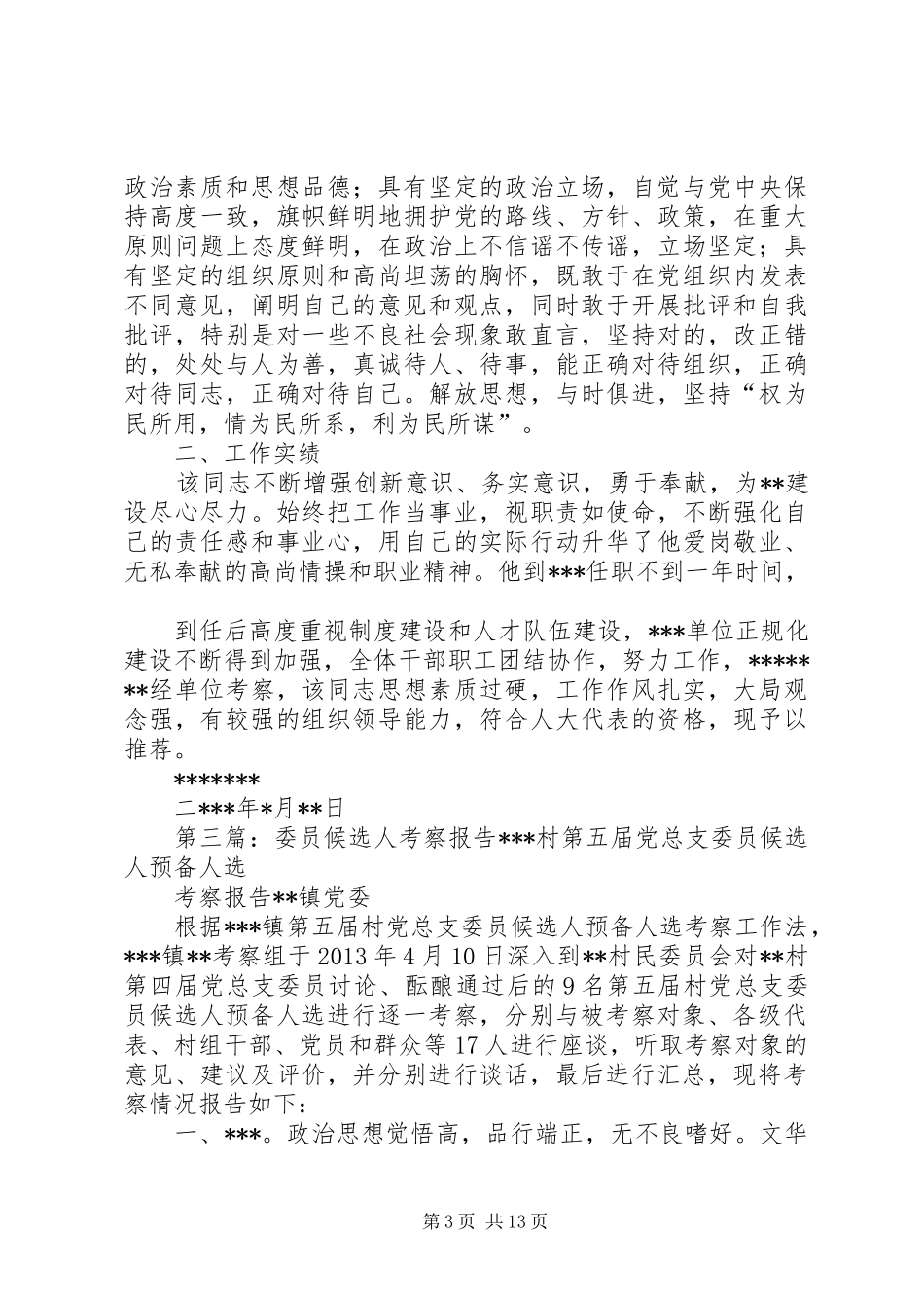 候选人考察报告_第3页