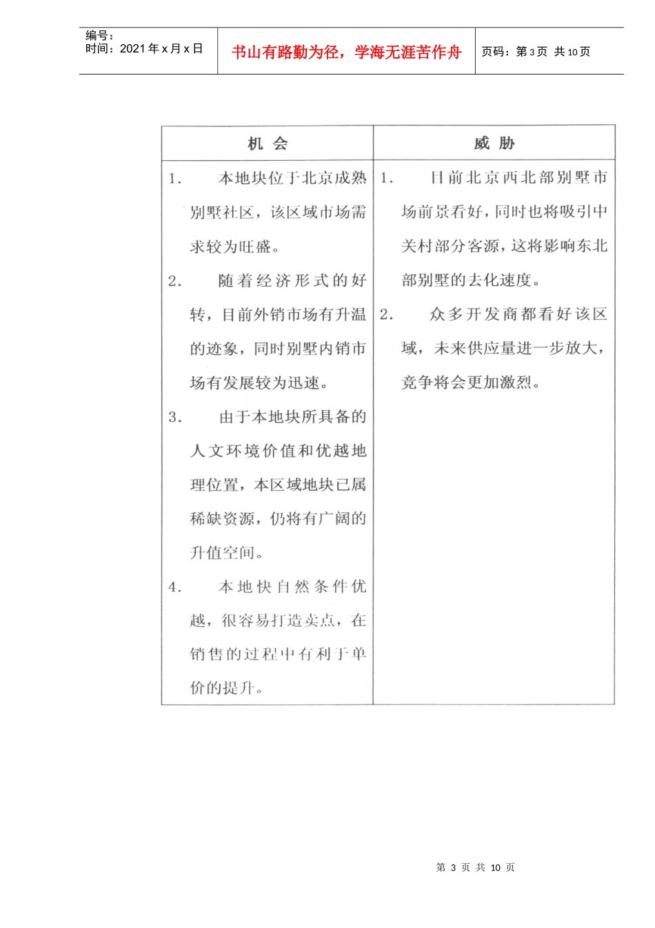 某地产别墅项目可行性研究报告_第3页
