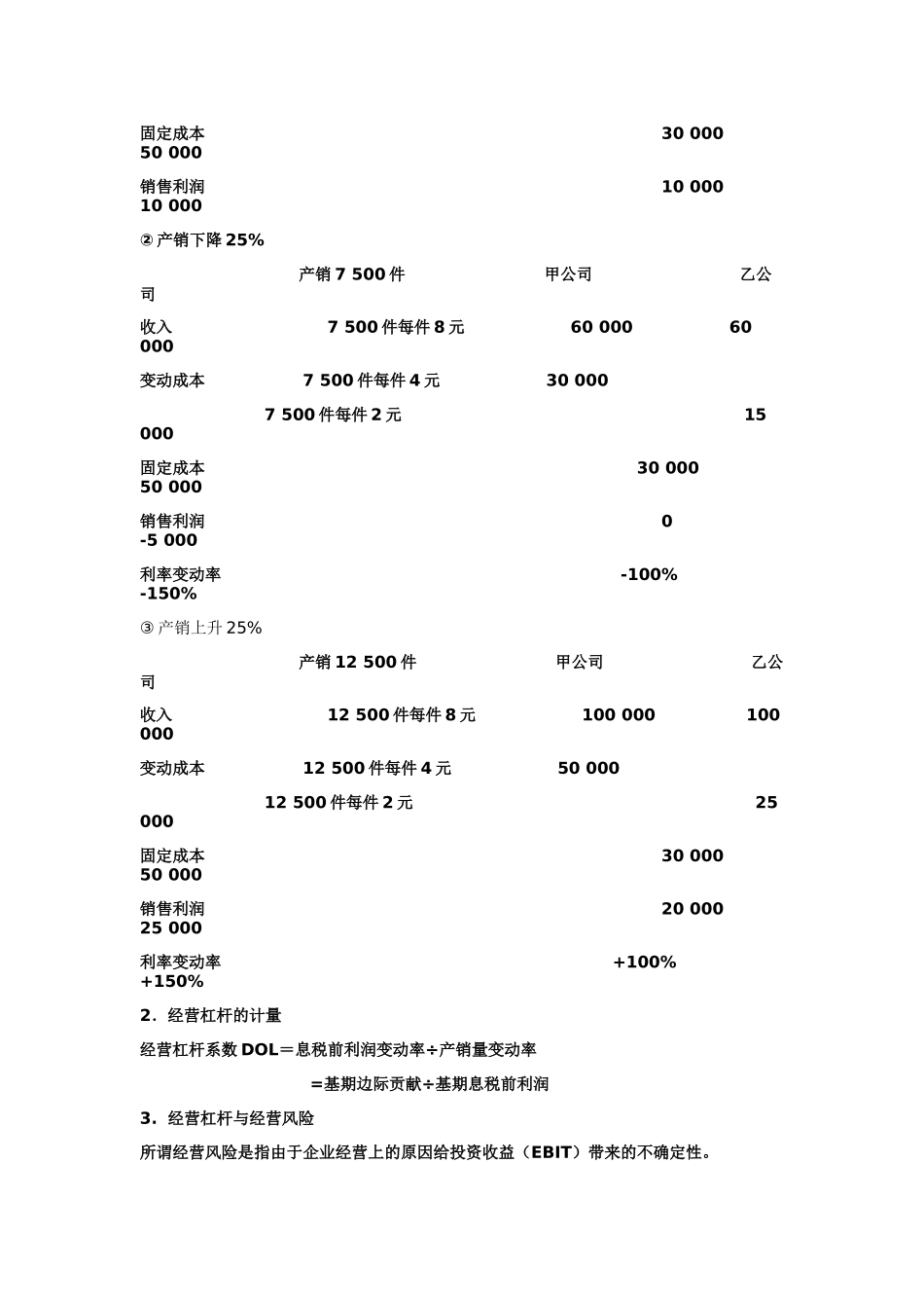 资金成本 杠杆原理 资金结构_第3页