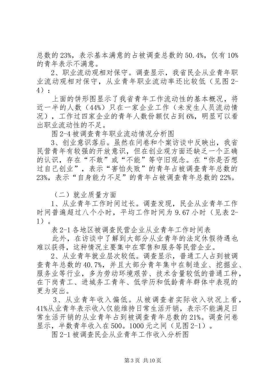 民营企业就业状况调研报告_第3页