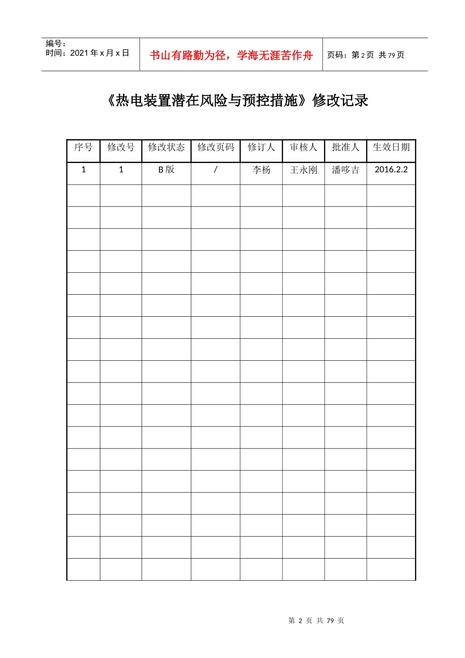 某能源公司热电装置潜在风险与预控措施概述_第3页
