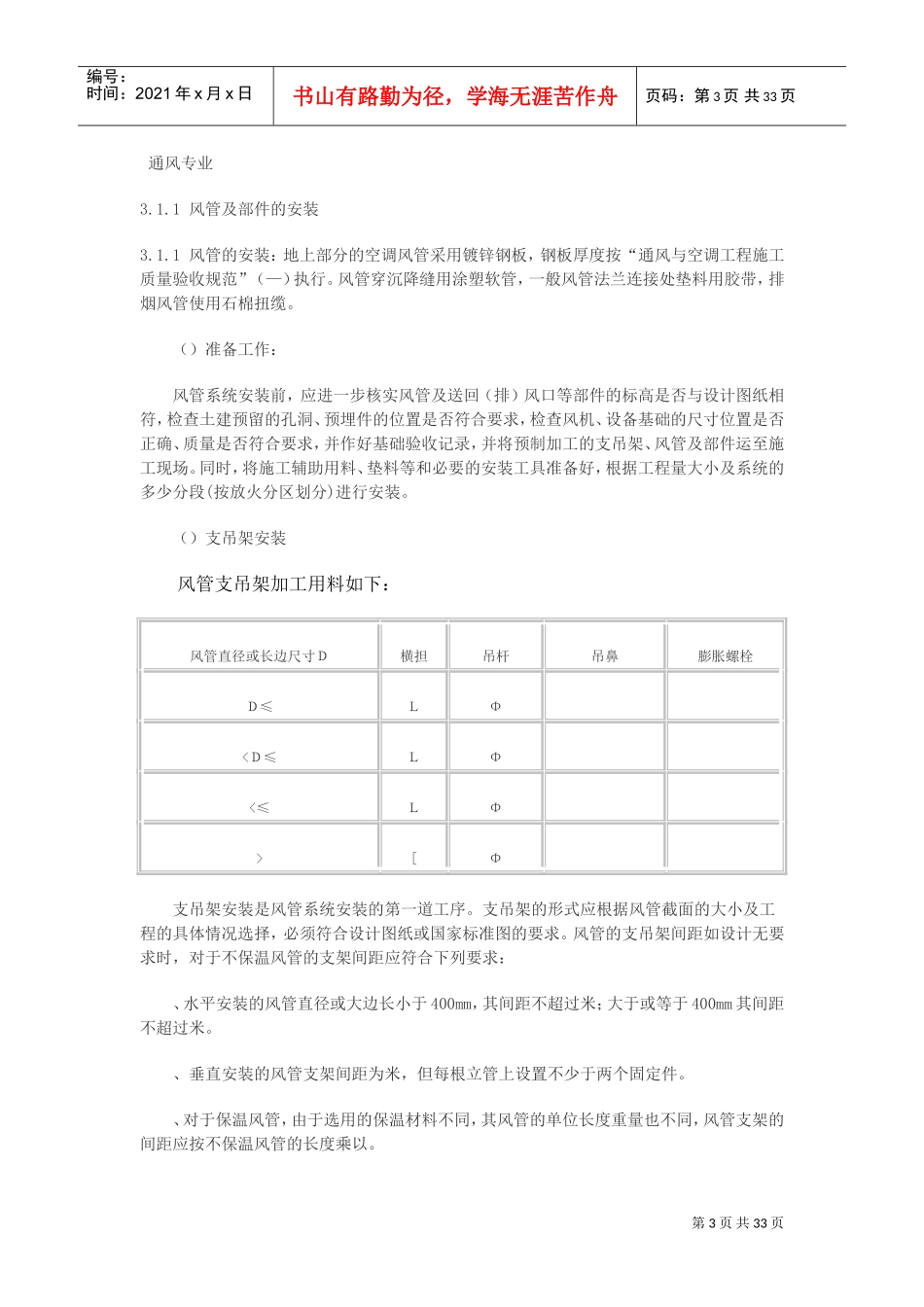 某大厦空调系统施工组织设计(DOC33页)_第3页