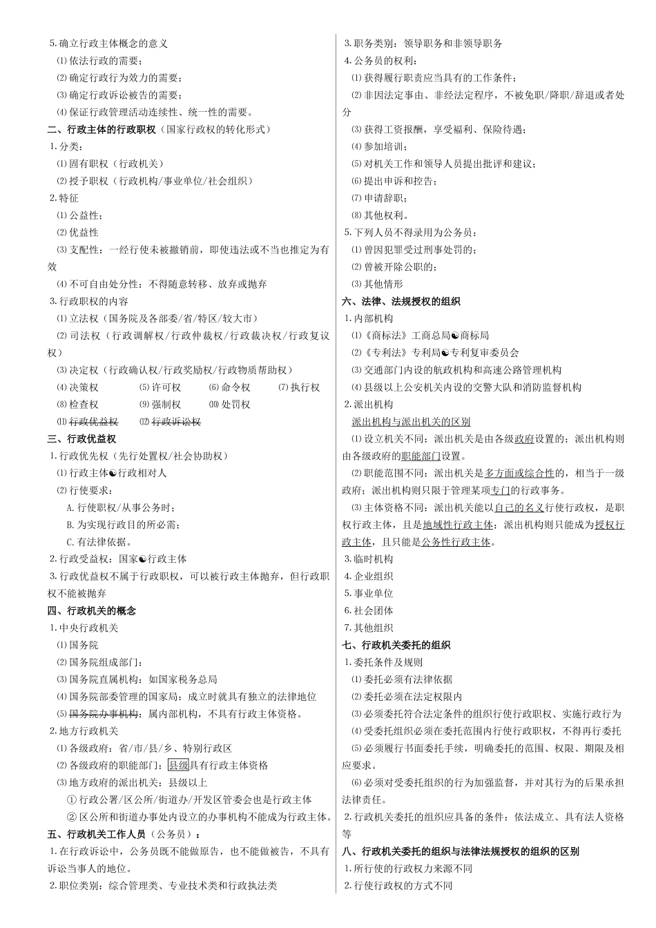 注税-考试-课件-行政法要点-08年_第2页