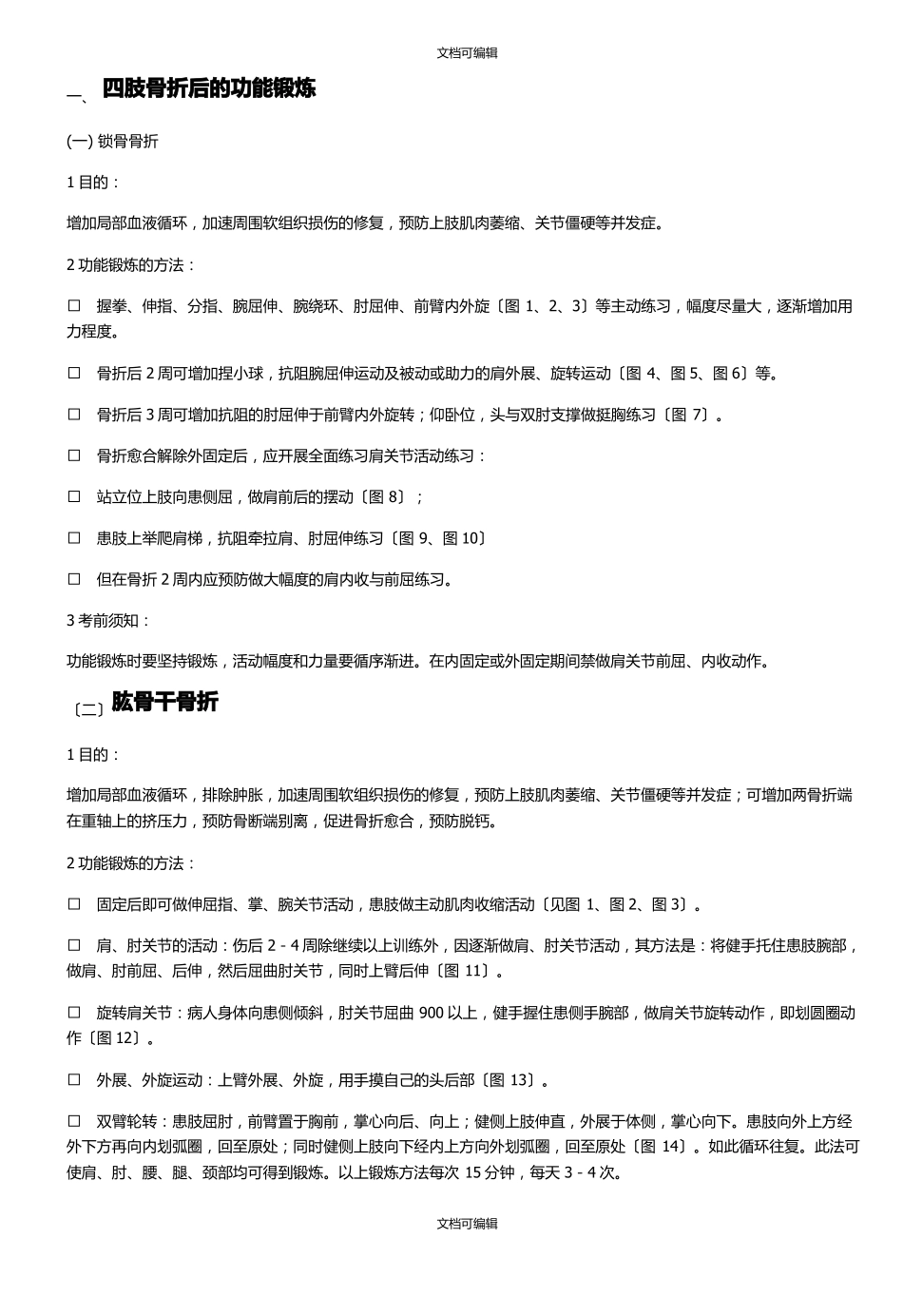 骨科常见疾病的术后功能锻炼_第1页