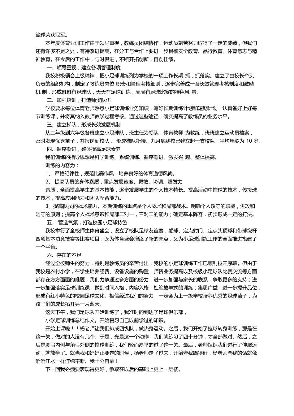 足球训练总结_第3页