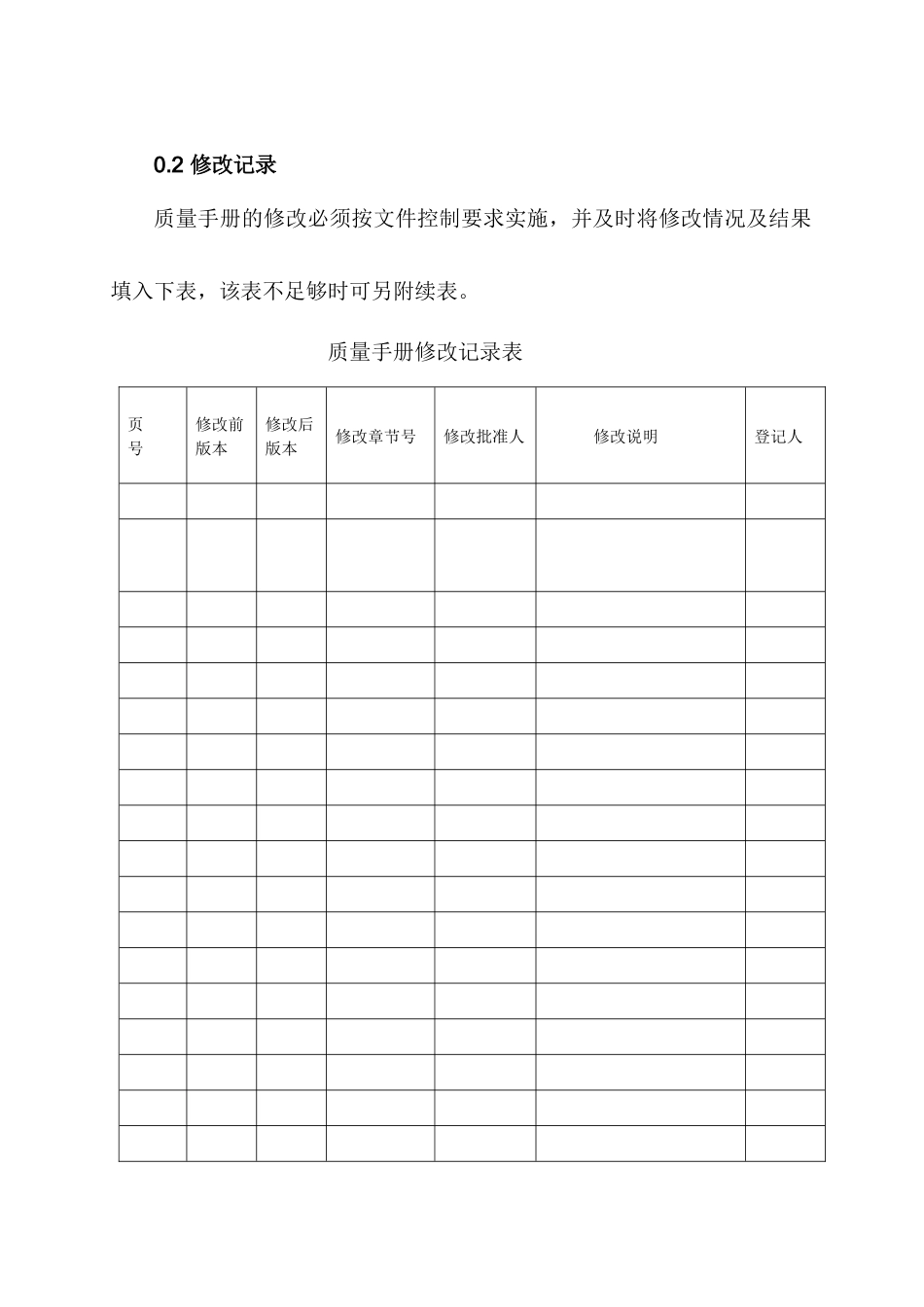 质量手册—天昊9000_第1页