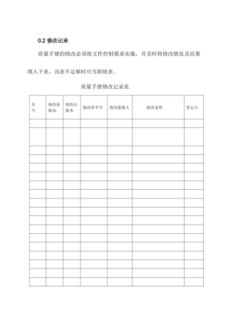 质量手册—天昊9000