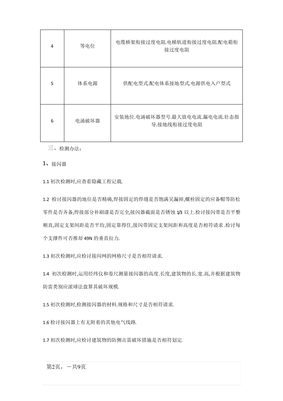 防雷检测技术方案_第2页