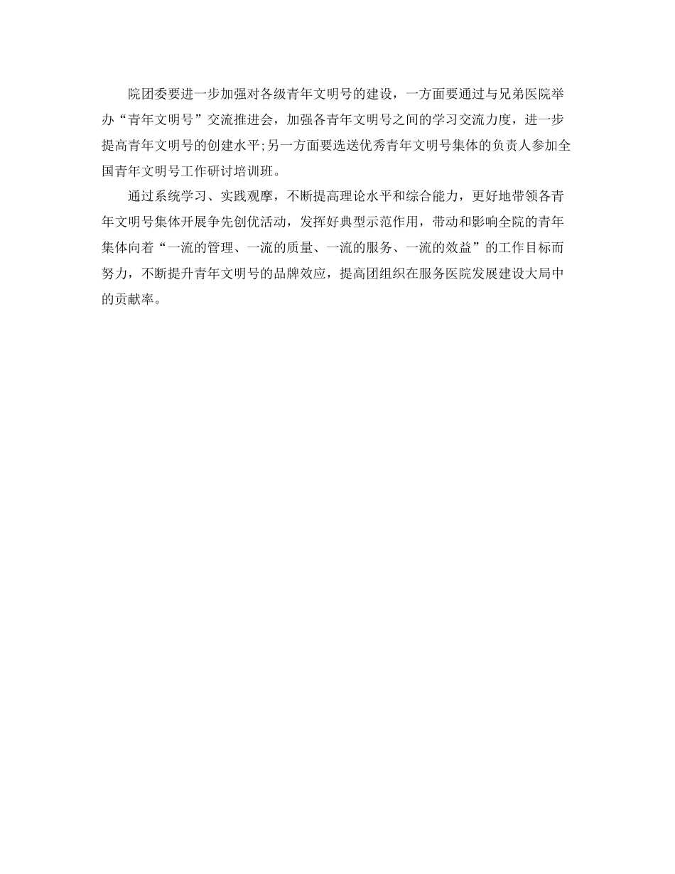 医院年团支部组织工作计划 _第3页