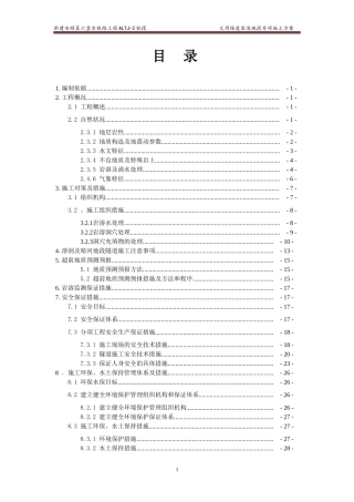 大用隧道岩溶地质专项施工方案(DOC58页)