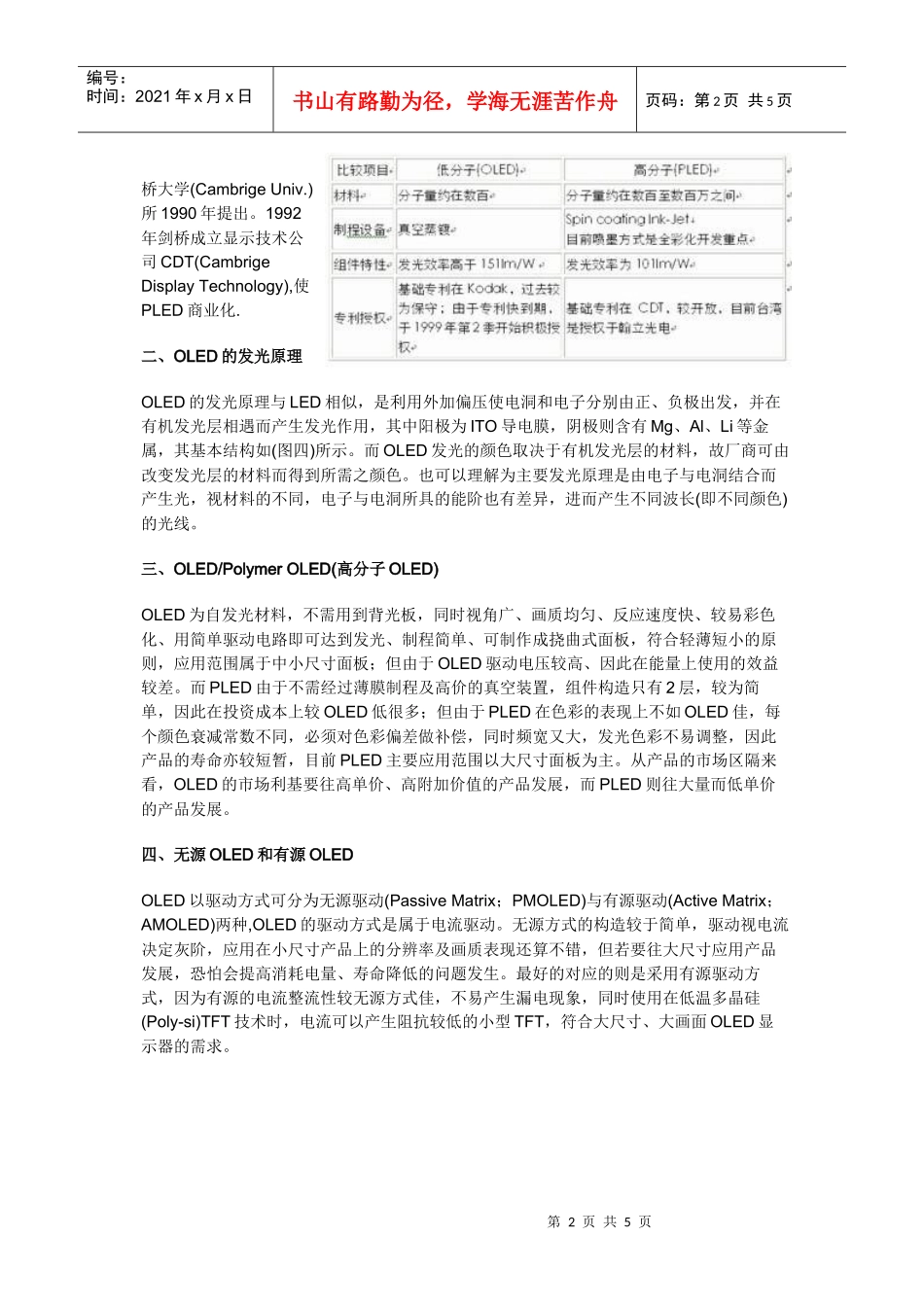 新型手机显示屏OLED的全面解析(1)_第2页