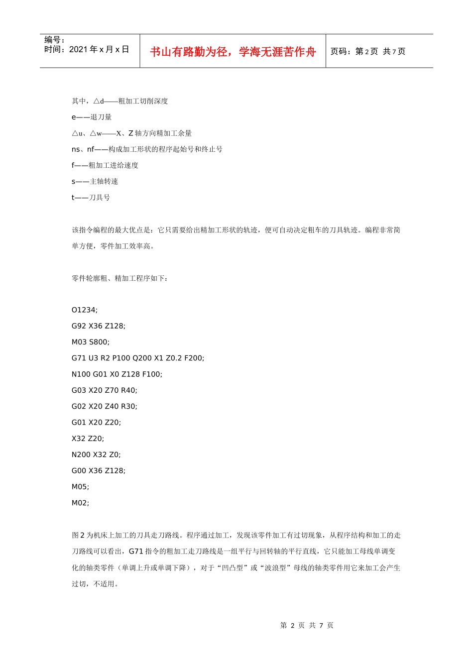 数控车加工曲线_第2页