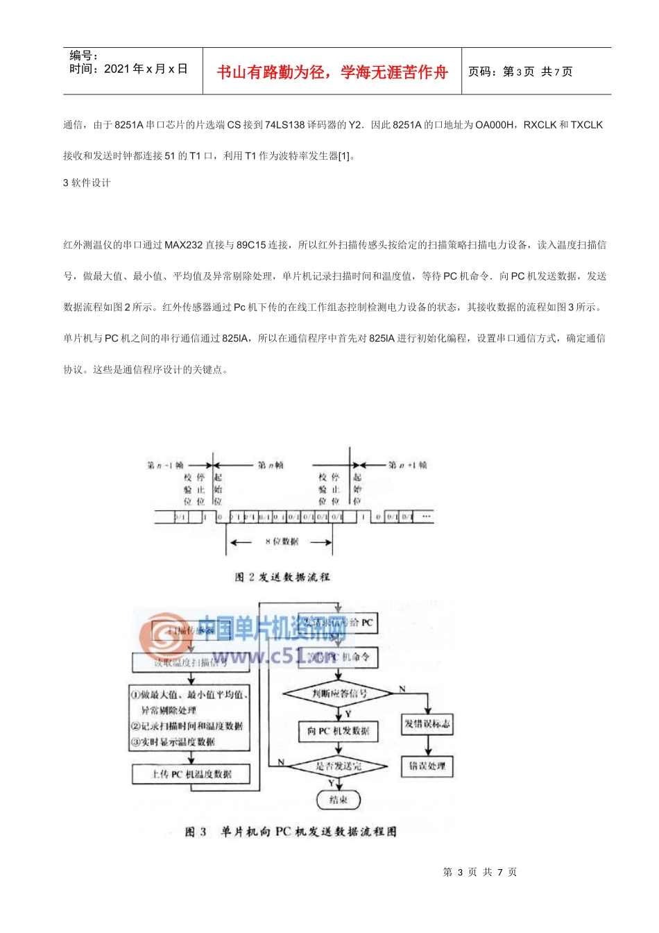 基于AT89C51应用系统的串行通信设计_第3页