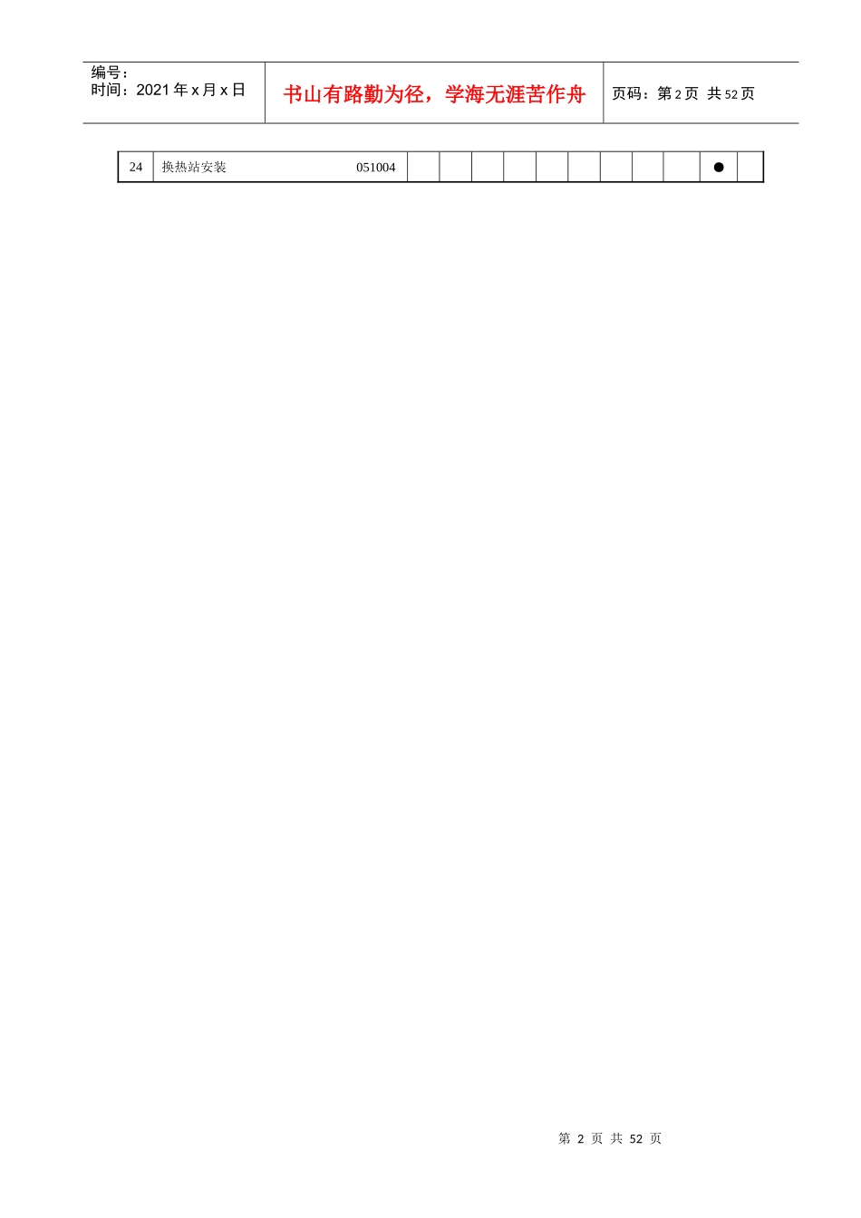 建筑给水排水分部工程与分项工程相关表_第2页