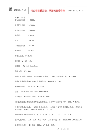 园林设计尺寸 (2)