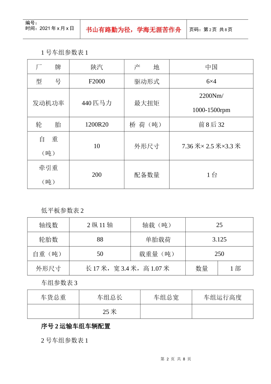 大型化工装置拆除运输方案_第2页