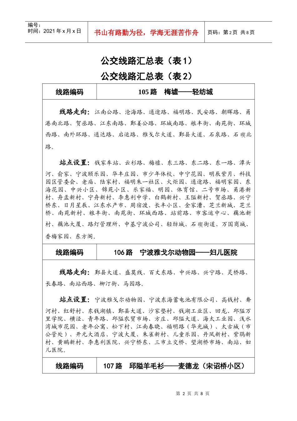 宁波市城乡公共交通有限公司_第2页