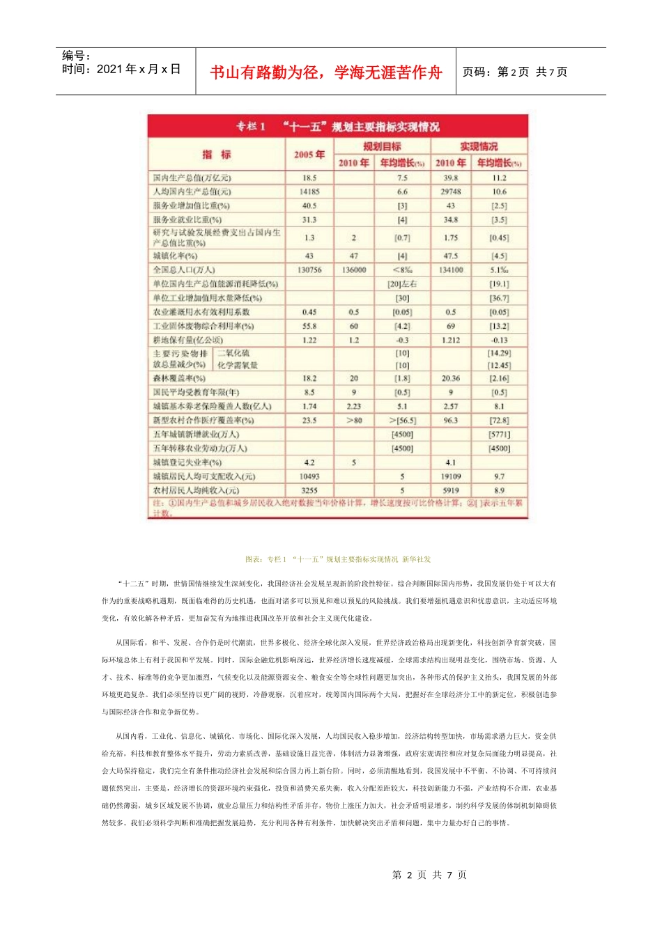 授权发布：中华人民共和国国民经济和社会发展第十二个五年规划纲要_第2页
