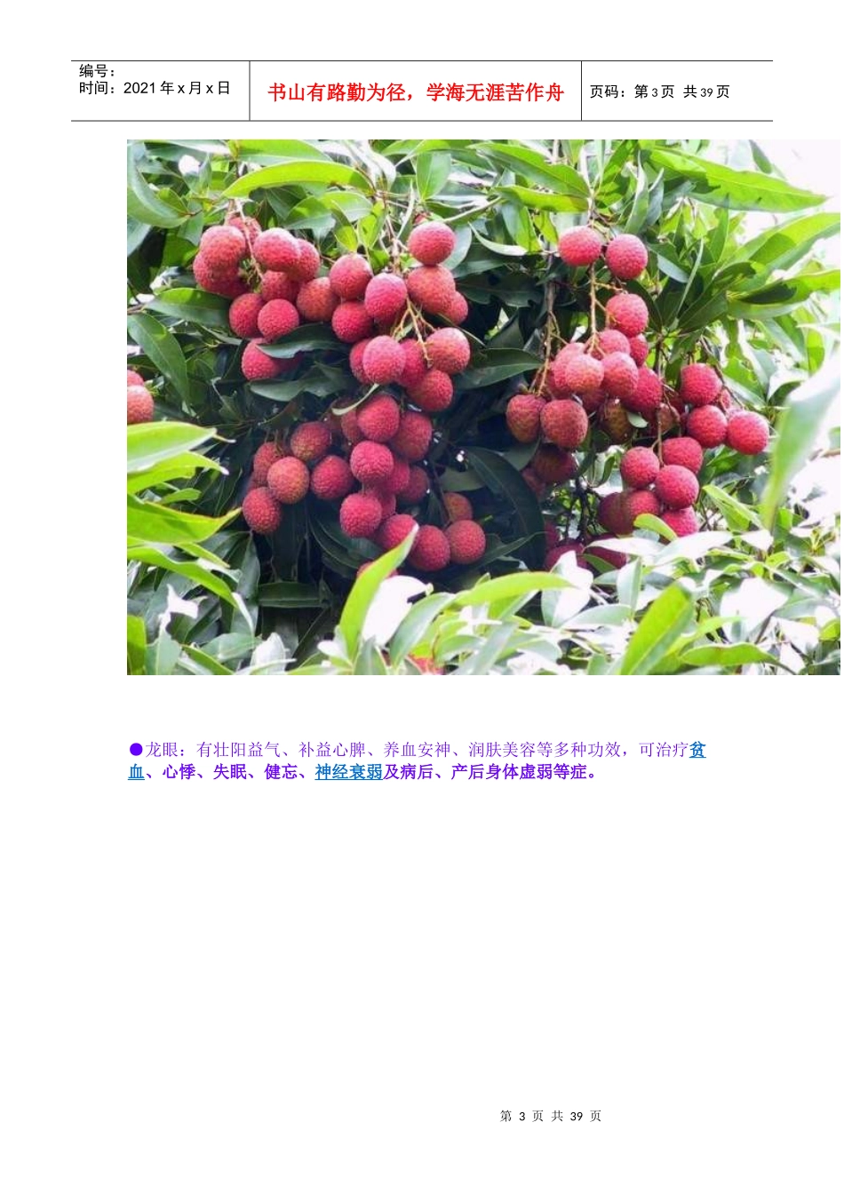 各种水果的药理功能_第3页