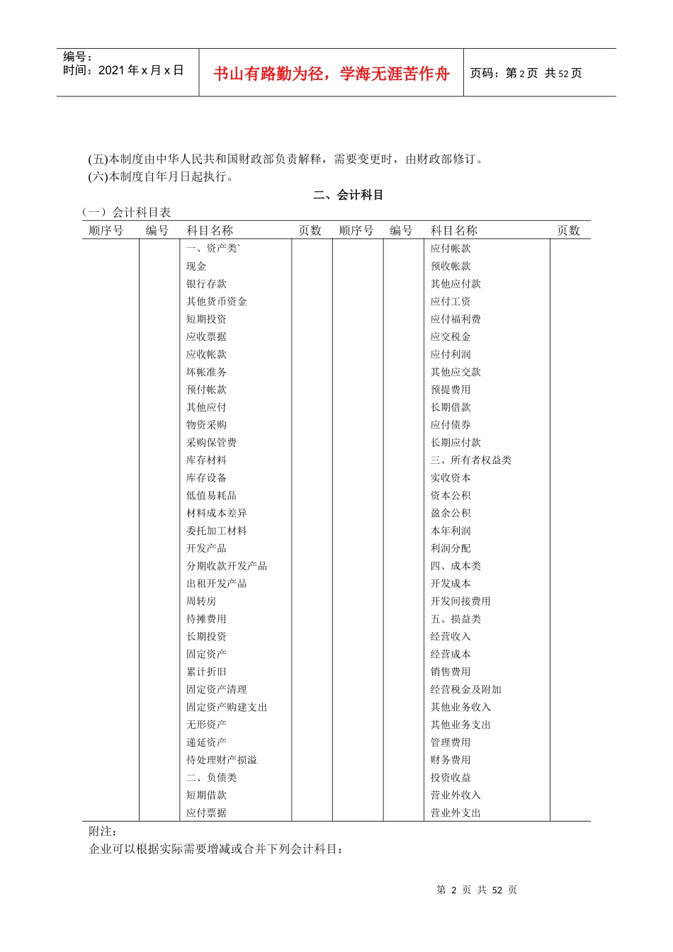 房地产企业会计制度(DOC46页)_第2页
