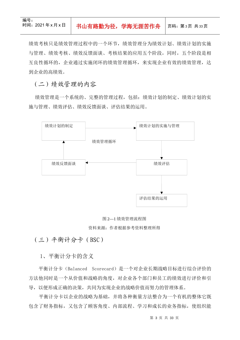 天房物业公司绩效管理存在的问题及对策研究_第3页