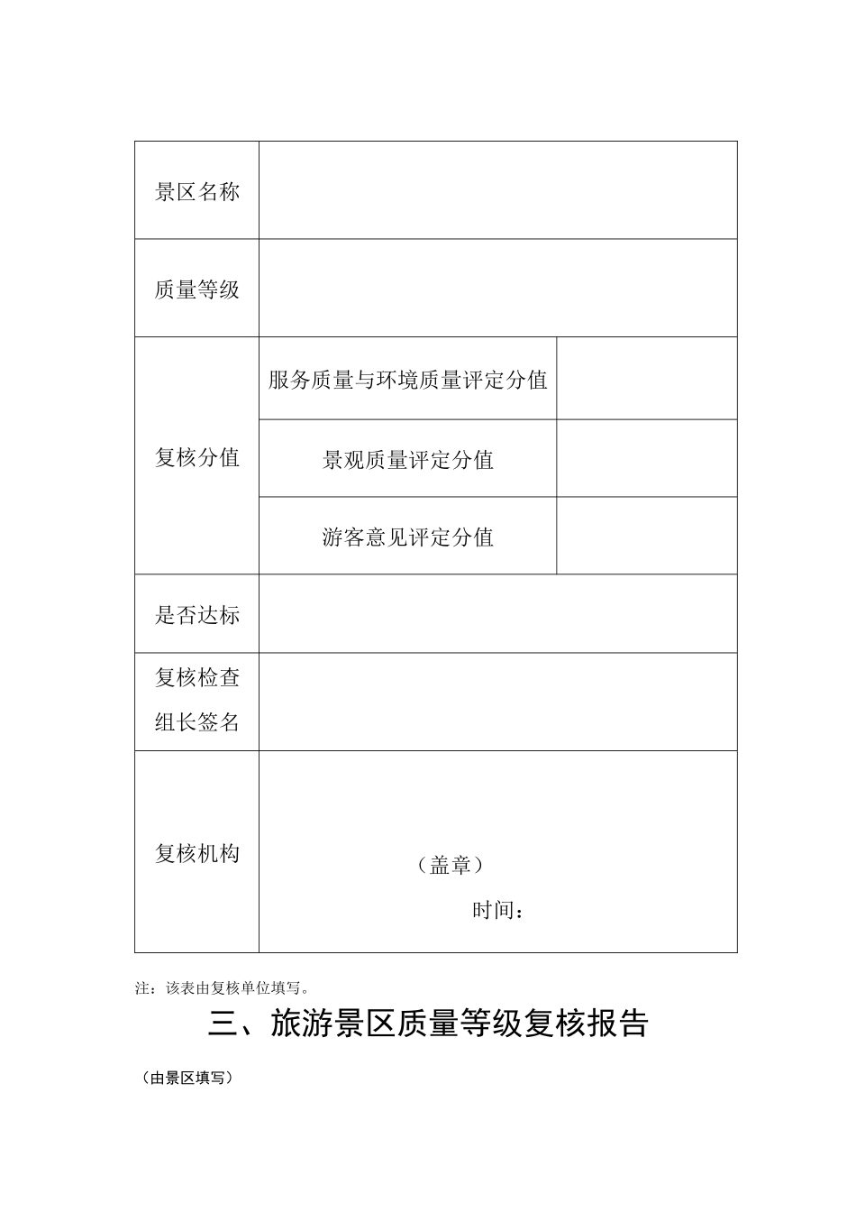 旅游景区质量等级复核报告书_第2页