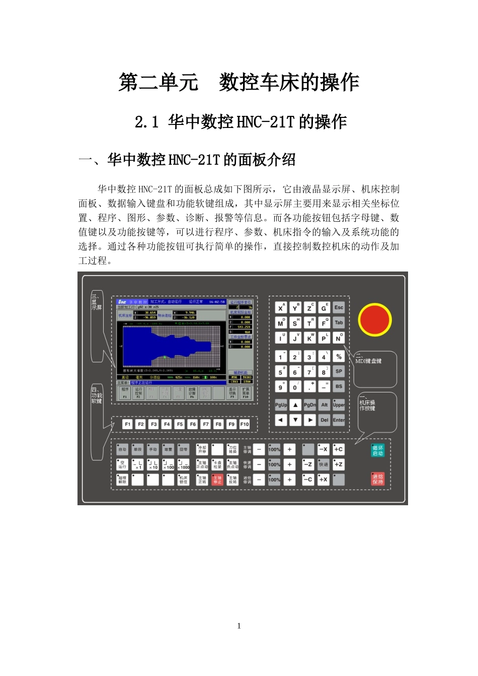 广数、华中数控车床的操作_第1页
