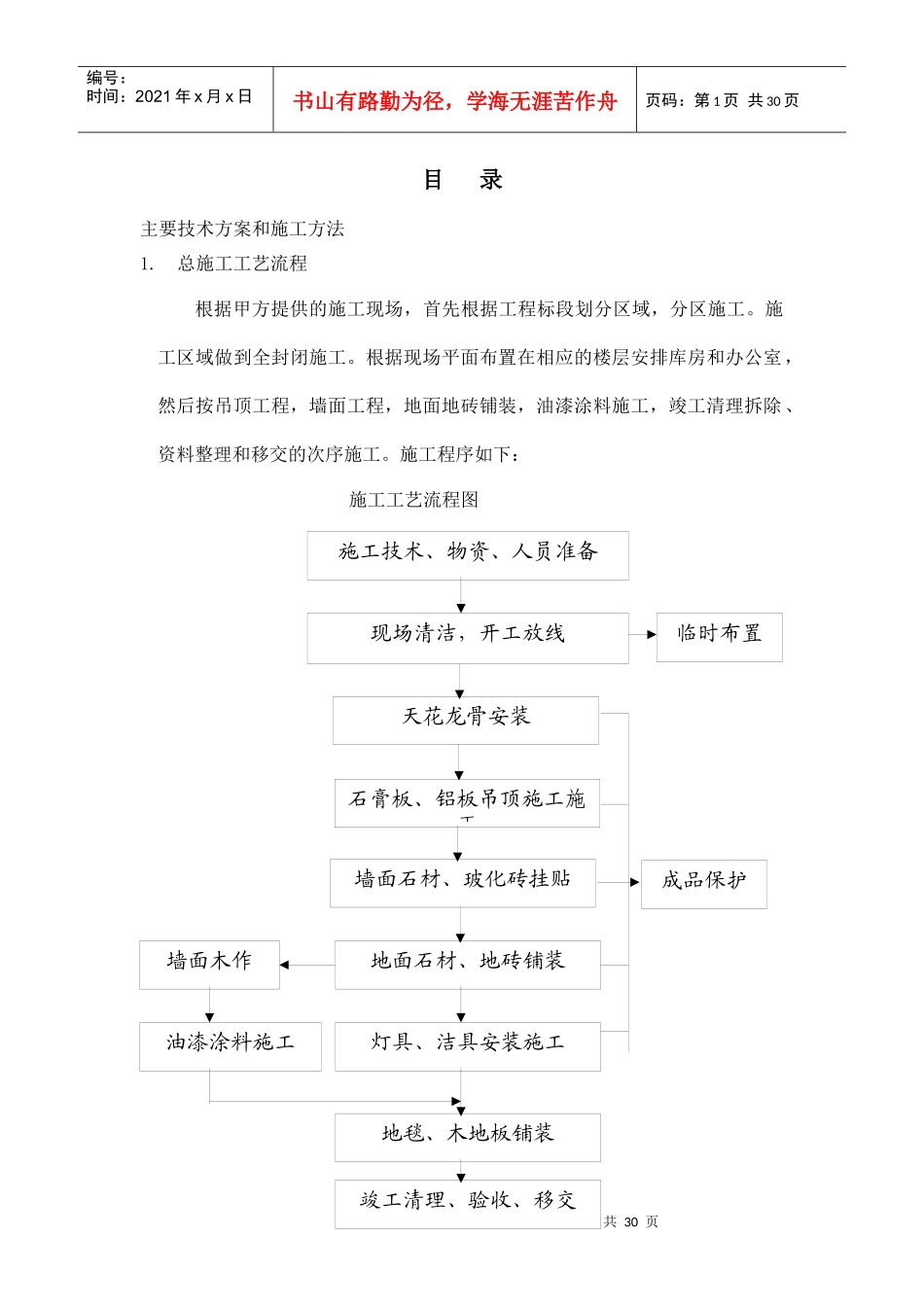 快捷酒店施工方案_第1页