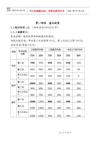 南充市医疗保险培训