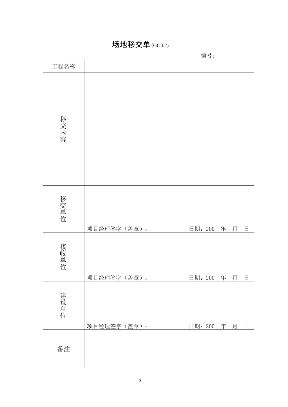 工程管理_工程部统一表格_34页_第3页