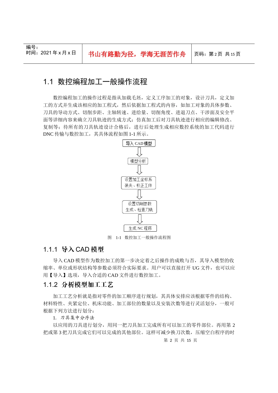 数控编程加工入门要点-清华大学出版社_第2页