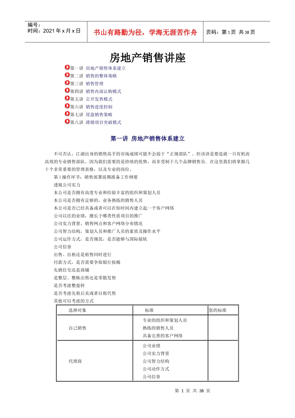 房地产销售讲座_第1页
