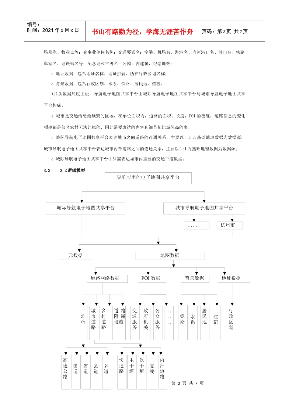 导航应用的电子地图共享平台建设研究_第3页