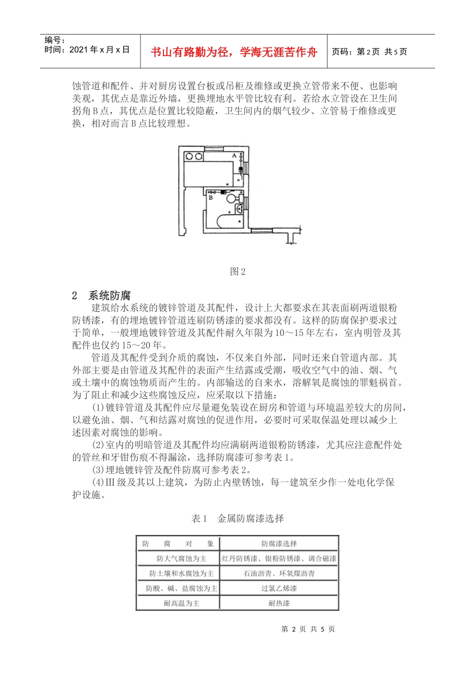 建筑给水系统的设计与维修_第2页