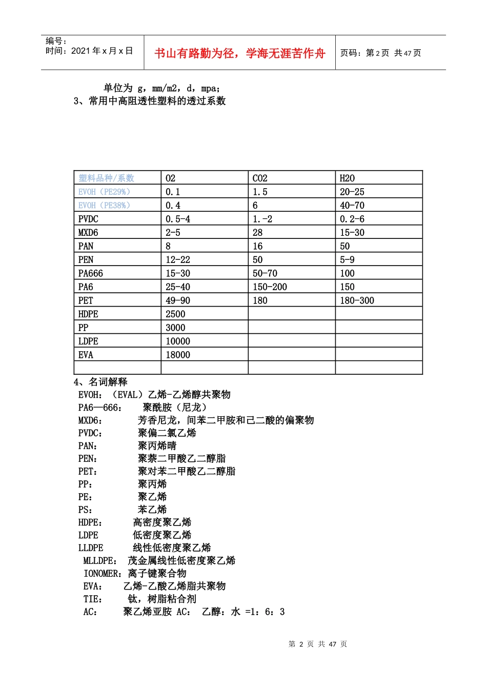塑料薄膜的基本知识_第2页