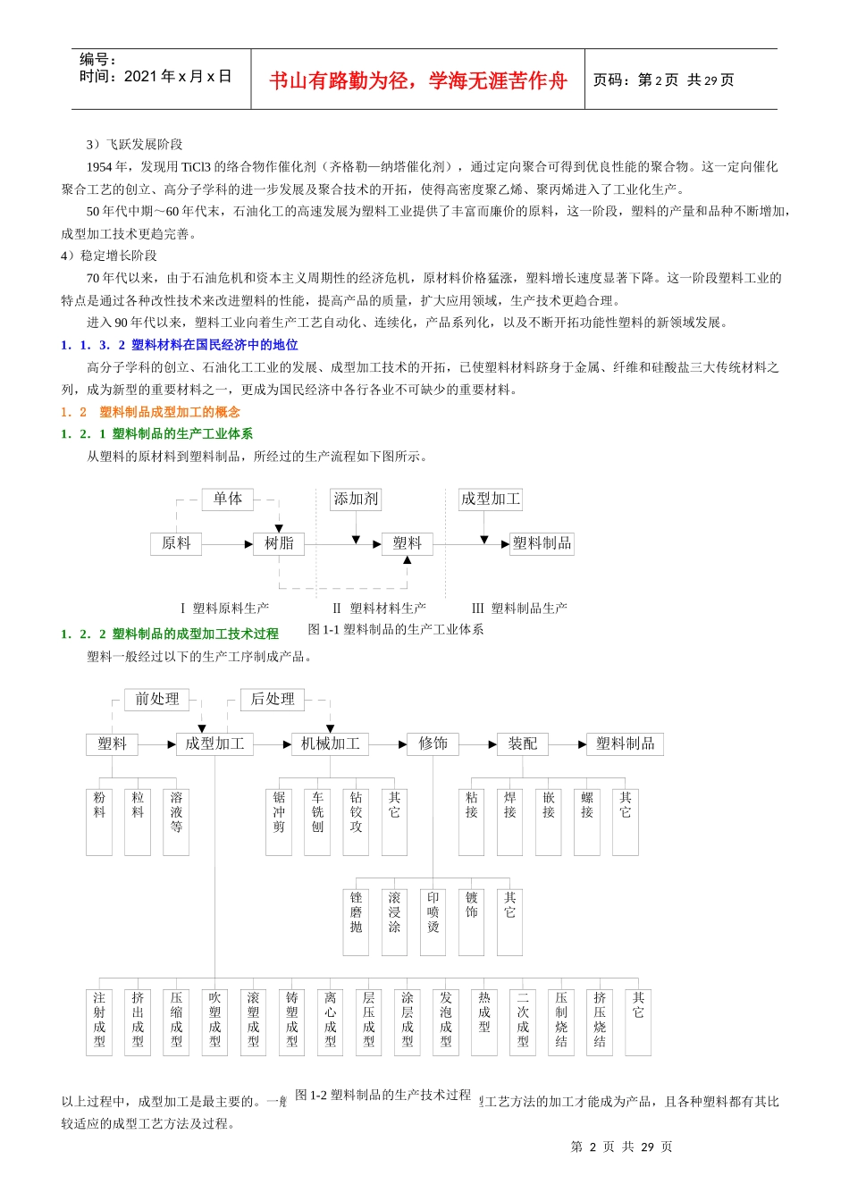 塑料成型工艺与模具设计(doc 30页)_第3页