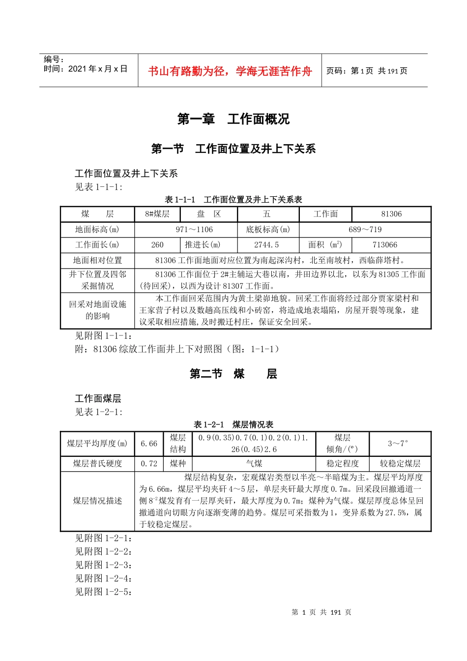 放顶煤综采工作面作业规程XXXX416_第1页